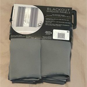 Blackout window panels by Eclipse-includes 2 to fit one window